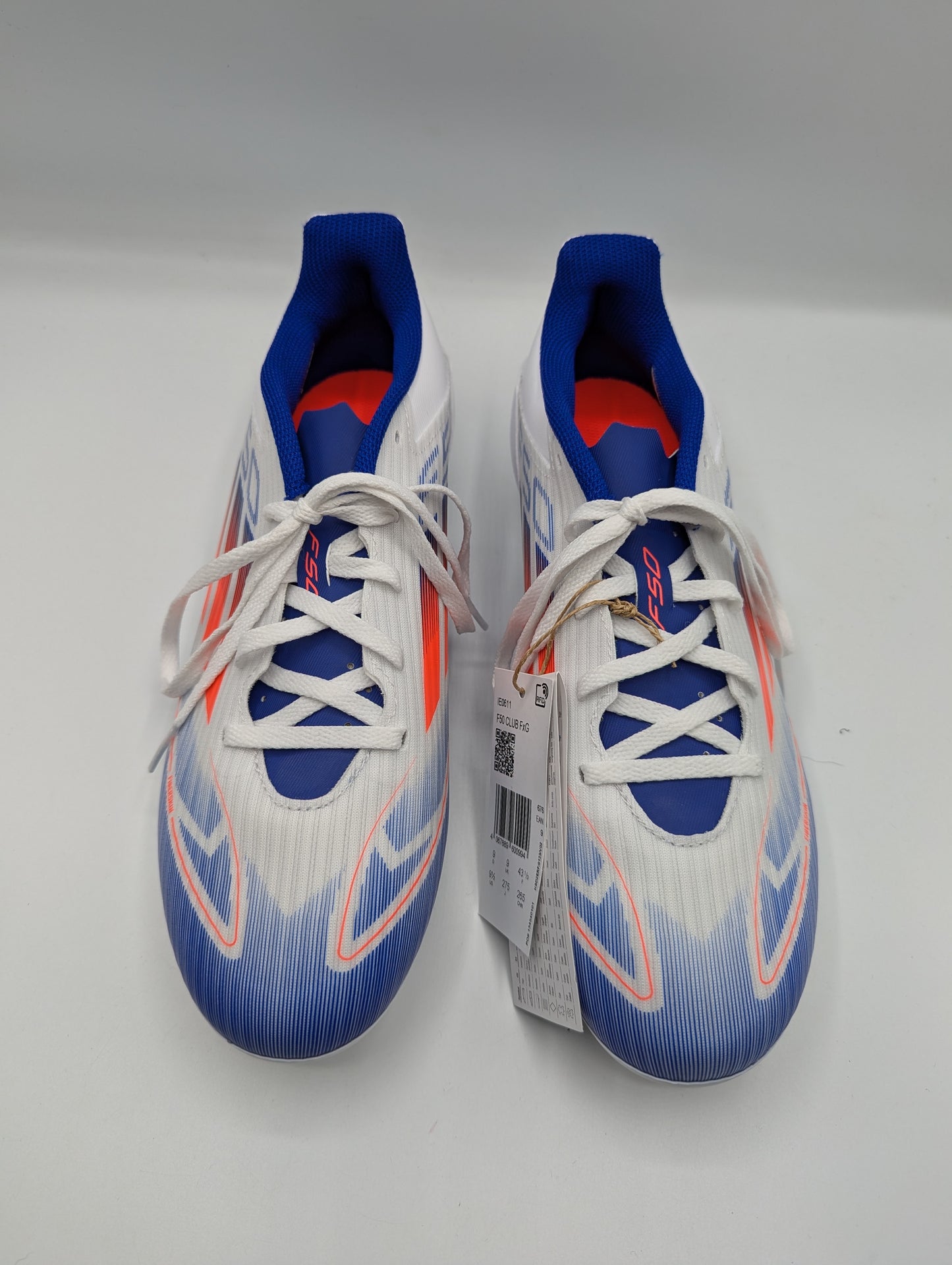 Adidas F50 Club Flexible Ground Boots - White / Red /Blue