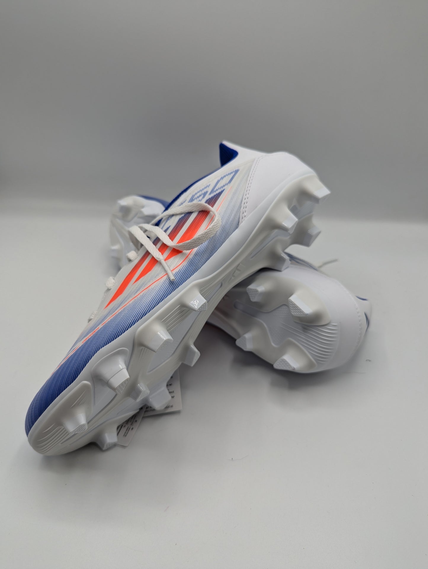 Adidas F50 Club Flexible Ground Boots - White / Red /Blue