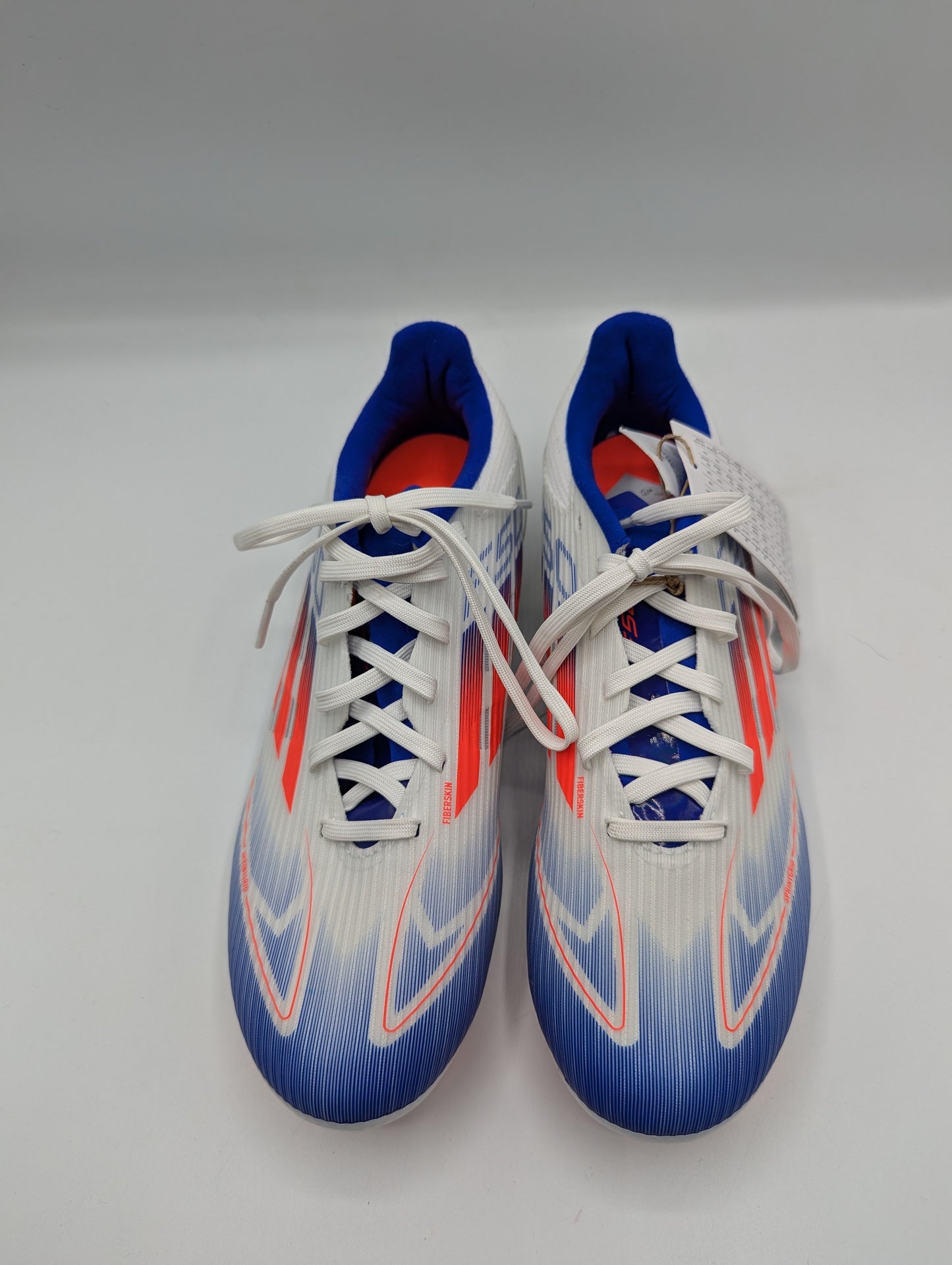 Adidas F50 League Firm Ground Football Boots - White / Red /Blue