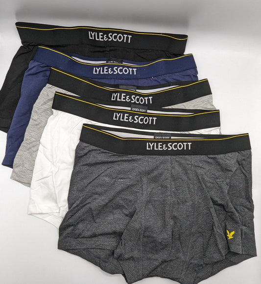 LYLE AND SCOTT Jackson 5 Pack Boxer Shorts - Multi